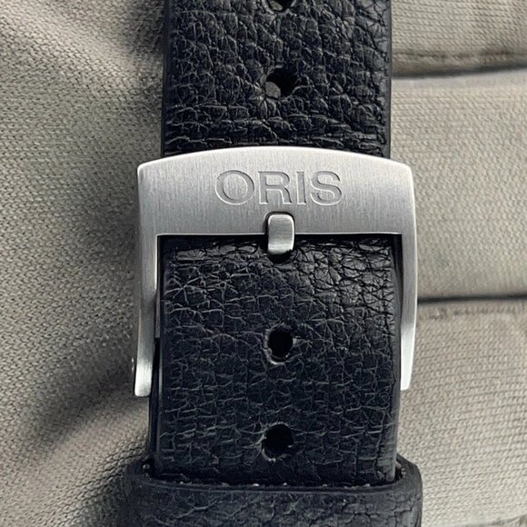 Oris Divers Chrono Stainless Steel Black Dial 40mm Automatic Men's Watch 7791 - Picture 7 of 9